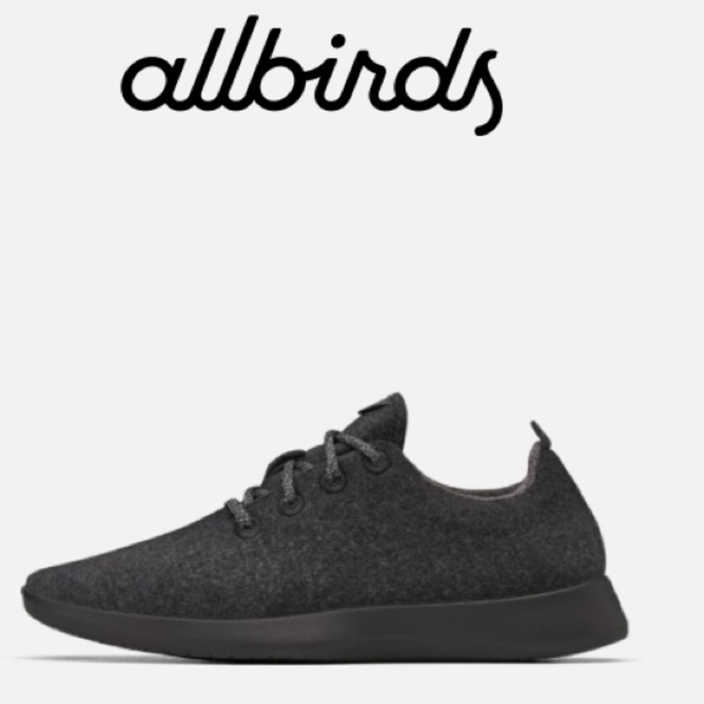 💥Flash Sale💥 NWT Allbirds Men’s All Black Merino - Picture 6 of 8